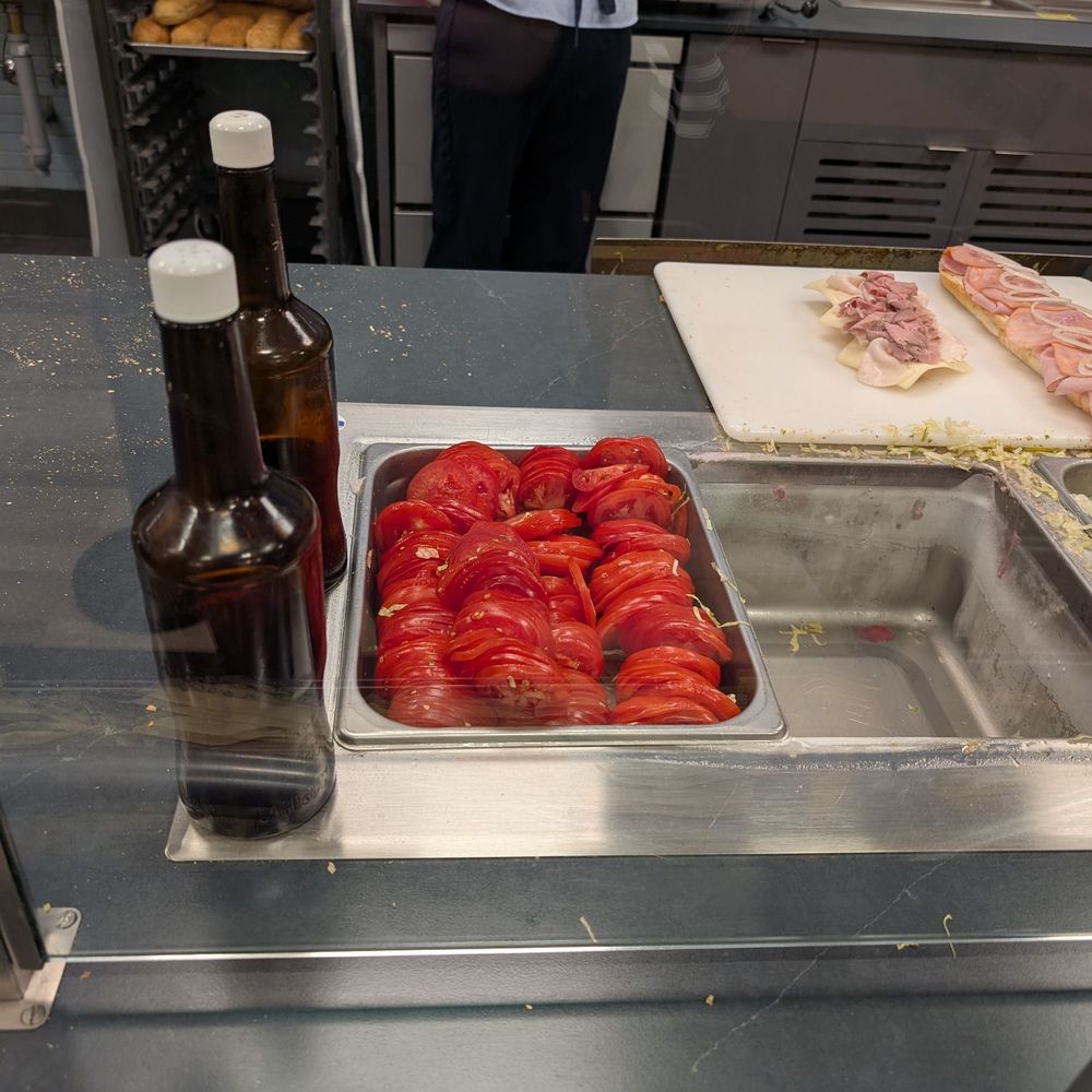 Jersey Mike's Subs - Red wine vinegar and sliced tomatoes - Sandwiches Near Me - Woodbridge, Ontario