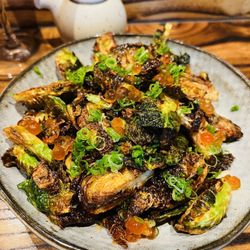 Kampai - Brussel Sprouts with caviar