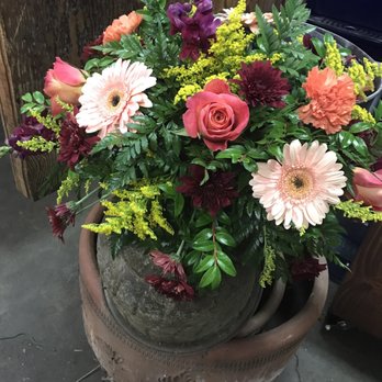 Clovis Floral & Gifts - Garden look arrangement - Florists Near Me - Clovis, California