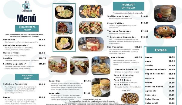 Menu photo 5 Coffee Box Caguas, PR