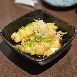 Shintaro Sushi - Agedashi mozzarella, 4 pcs, $8