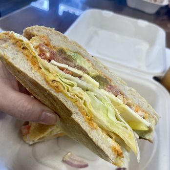 Tasty Town Cafe - Inside my veggie panini - Cafes Near Me - Encino, California Tasty Town Cafe - Inside my veggie panini - Cafes Near Me - Encino, California