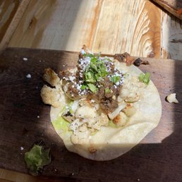 Cauliflower Taco
