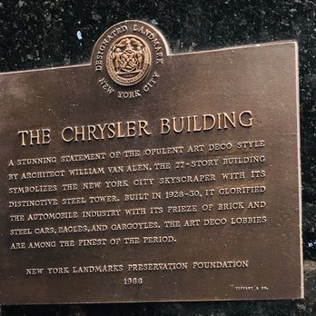 Chrysler Building - Landmarks & Historical Buildings Near Me - New York, New York