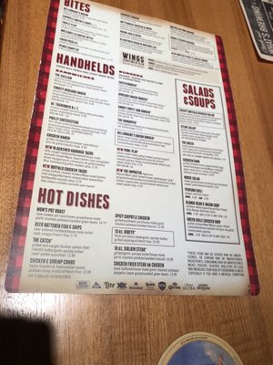 Menu photo 7 Twin Peaks Orlando, FL
