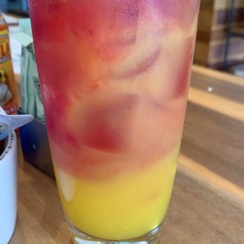 First Watch - Morning meditation fresh juice- orange, lemon, turmeric, organic ginger, agave nectar & beet - Cafes Near Me - Destin, Florida First Watch - Morning meditation fresh juice- orange, lemon, turmeric, organic ginger, agave nectar & beet - Cafes Near Me - Destin, Florida