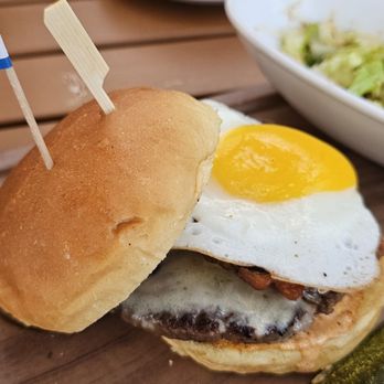 Finney's Crafthouse - Oceanside - Jalapeno egg beyond meat burger. - New American Near Me - Oceanside, California