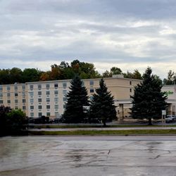 Holiday Inn Marquette - From across the street