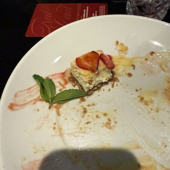 Morton's The Steakhouse - 90%-eaten NY Cheesecake - Steakhouses Near Me - Santa Ana, California Morton's The Steakhouse - 90%-eaten NY Cheesecake - Steakhouses Near Me - Santa Ana, California