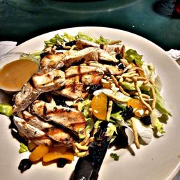 Asian chicken salad always hits the spot. Asian chicken salad always hits the spot.