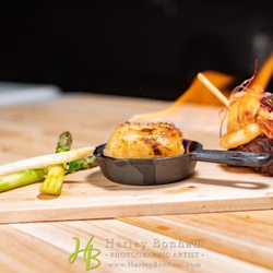 Creative Hands Cuisine - Flaming Dauphinoise