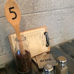 Moreish - Cute table numbers.