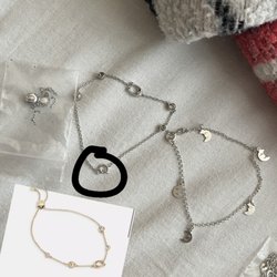 Michael's Jeweler - added a lobster claw and he added a "bigger" hoop to make it easier to put on. How kind and thoughtful
