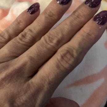 BellaVi Nail Spa - Beautiful purple color! - Nail Salons Near Me - Ponte Vedra Beach, Florida