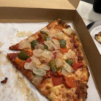 Colosseo - Onion and pepper slice - Pizza Near Me - Port Jefferson Station, New York