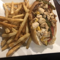 Chicken cheesesteak Chicken cheesesteak