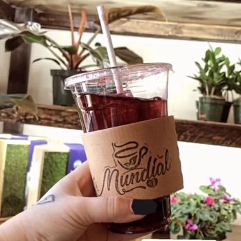 Mundial Coffee - Agua de Jamaica. - Coffee & Tea Near Me - Riverside, California Mundial Coffee - Agua de Jamaica. - Coffee & Tea Near Me - Riverside, California