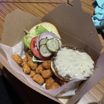 Eastside Bowl - Burger with Swiss - Bowling Near Me - Madison, Tennessee Eastside Bowl - Burger with Swiss - Bowling Near Me - Madison, Tennessee