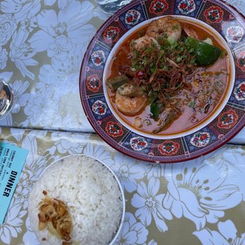 Oma's Hideaway - Coconut rice and Sambal Terasi Udang - Asian Fusion Near Me - Portland, Oregon Oma's Hideaway - Coconut rice and Sambal Terasi Udang - Asian Fusion Near Me - Portland, Oregon
