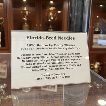 Florida Thoroughbred Breeders & Owners Assoc - First Kentucky Derby winner in 1956 was "Needles" - Pet Breeders Near Me - Ocala, Florida Florida Thoroughbred Breeders & Owners Assoc - First Kentucky Derby winner in 1956 was "Needles" - Pet Breeders Near Me - Ocala, Florida