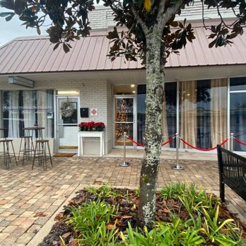 Dragonfly Studio & Productions - A view of our lovely studio during the holiday season! On the left is the teaching studio and on the right is our performance venue. - Recording & Rehearsal Studios Near Me - Ocoee, Florida Dragonfly Studio & Productions - A view of our lovely studio during the holiday season! On the left is the teaching studio and on the right is our performance venue. - Recording & Rehearsal Studios Near Me - Ocoee, Florida