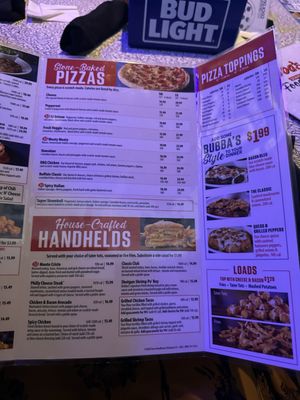 Menu photo 2 Bubba's 33 Tampa, FL