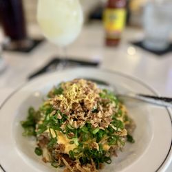 Josephine's Gulf Coast Tradition - Blue Crab Rice Bowl-$26. RICH!