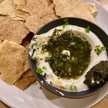 Henrietta Red - Poppy's Caviar- light crisp bread with sour cream dip and caviar - New American Near Me - Nashville, Tennessee Henrietta Red - Poppy's Caviar- light crisp bread with sour cream dip and caviar - New American Near Me - Nashville, Tennessee