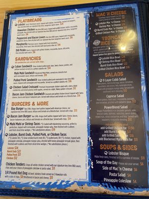 Menu photo 4 On The Bay New Baltimore, MI