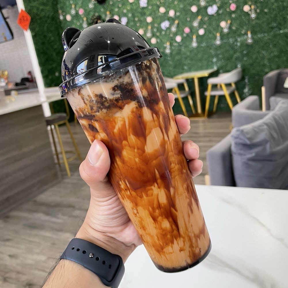 Cafe Bulba - Brown Sugar Oreo Milk Te (IG: @justandyvu) - Bubble Tea Near Me - Anaheim, California