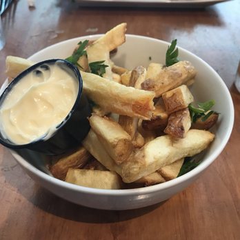 Dime Store - The House Fries with an amazing Truffle Aioli. - Breakfast & Brunch Near Me - Detroit, Michigan