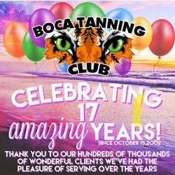 Boca Tanning Club - Coral Springs - Happy Anniversary to us!