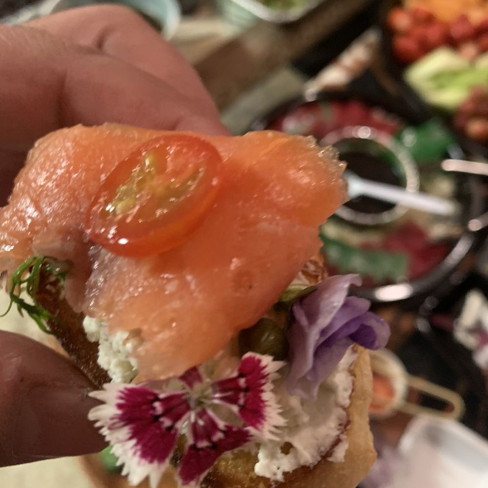 Bubbly & Bleu - Smoked Salmon Crostini - Cheese Shops Near Me - Honolulu, Hawaii