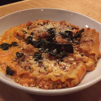Rooster - Chicken bolognese skillet lasagne, our favorite dish of the evening. - New American Near Me - Newington, Connecticut
