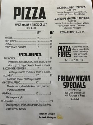 Menu photo 4 Village Pump Solon Springs, WI Menu photo 4 Village Pump Solon Springs, WI