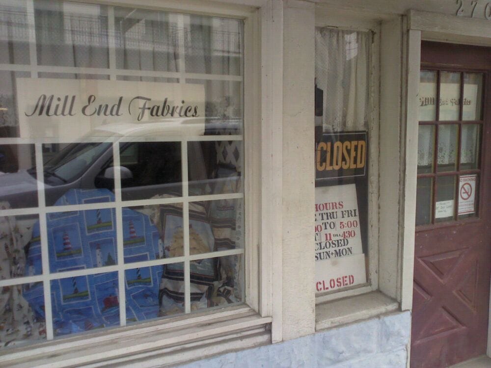 MILL END FABRICS Updated June 2024 270 Mill St, Middleport, Ohio