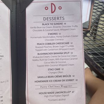 Dudley's on Short - Dessert menu - American Near Me - Lexington, Kentucky