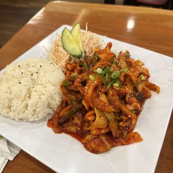 Ugane - 121. Squid Dupbap / 오징어덮밥 - Korean Near Me - Ellicott City, Maryland