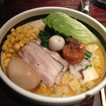Ramen Parlor - Tonkatsu ramen with extra corn, cabbage and egg - Ramen Near Me - San Mateo, California Ramen Parlor - Tonkatsu ramen with extra corn, cabbage and egg - Ramen Near Me - San Mateo, California