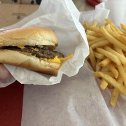 Big J's Burgers & Pizza - Double Cheeseburger meal