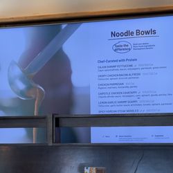 Noodles and Company - Menu