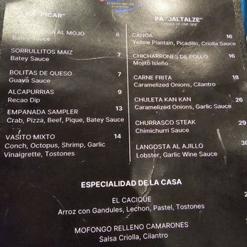 Batey Puerto Rican Gastronomy - Menu - Puerto Rican Near Me - Tucson, Arizona Batey Puerto Rican Gastronomy - Menu - Puerto Rican Near Me - Tucson, Arizona