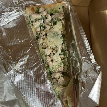 Domenico's Pizza - Chicken Caesar slice - Pizza Near Me - Staten Island, New York