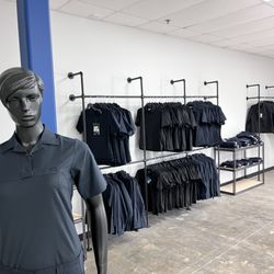 Blue Link Outfitters - Women's section of clothing and boots available, with the room to expand product lines.