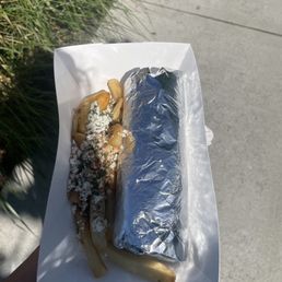 a hot dog and french fries a hot dog and french fries