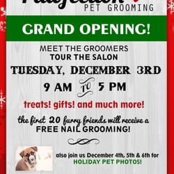 Pawfection Pet Grooming - Come visit at the grand opening!