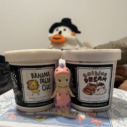 Long Beach Creamery - Banana chai bread and saltine dream