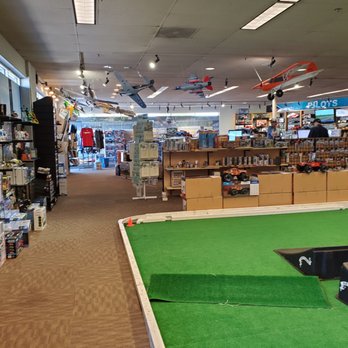 AMain Hobbies Chico Store - Planes and another view - Hobby Shops Near Me - Chico, California