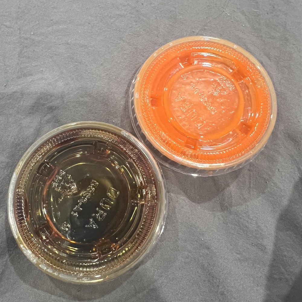 Flame Broiler - Delicious orange Hot Sauce! - Fast Food Near Me - Fullerton, California Flame Broiler - Delicious orange Hot Sauce! - Fast Food Near Me - Fullerton, California
