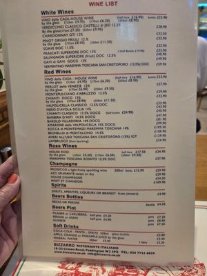 Menu photo 6 Bizzarro London, XGL Menu photo 6 Bizzarro London, XGL
